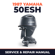 1987 Yamaha 50ESH 2 stroke Service and Repair Manual