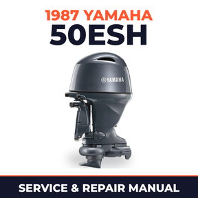 1987 Yamaha 50ESH 2 stroke Service and Repair Manual