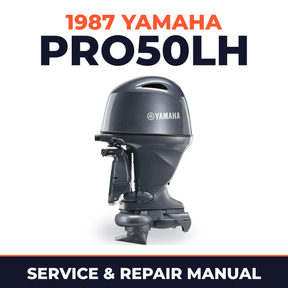 1987 Yamaha PRO50LH 2 stroke Service and Repair Manual