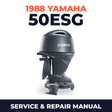 1988 Yamaha 50ESG 2 stroke Service and Repair Manual