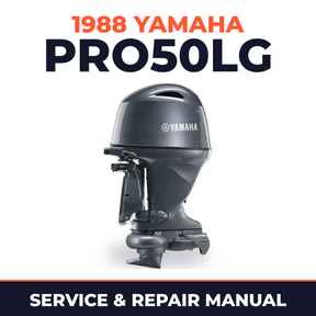 1988 Yamaha PRO50LG 2 stroke Service and Repair Manual