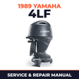 1989 Yamaha 4LF 2 stroke Service and Repair Manual