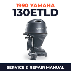 1990 Yamaha 130ETLD 2 stroke Service and Repair Manual