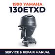 1990 Yamaha 130ETXD 2 stroke Service and Repair Manual