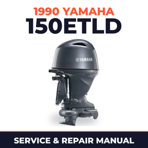 1990 Yamaha 150ETLD 2 stroke Service and Repair Manual