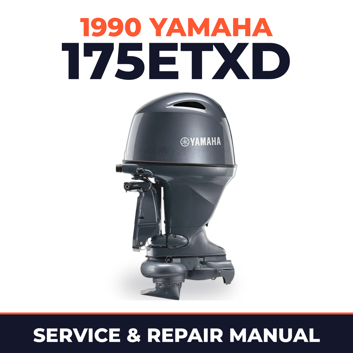 1990 Yamaha 175ETXD 2 stroke Service and Repair Manual