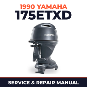 1990 Yamaha 175ETXD 2 stroke Service and Repair Manual