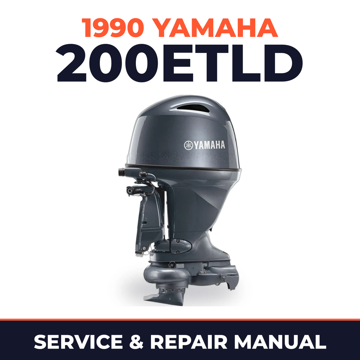 1990 Yamaha 200ETLD 2 stroke Service and Repair Manual