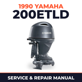 1990 Yamaha 200ETLD 2 stroke Service and Repair Manual