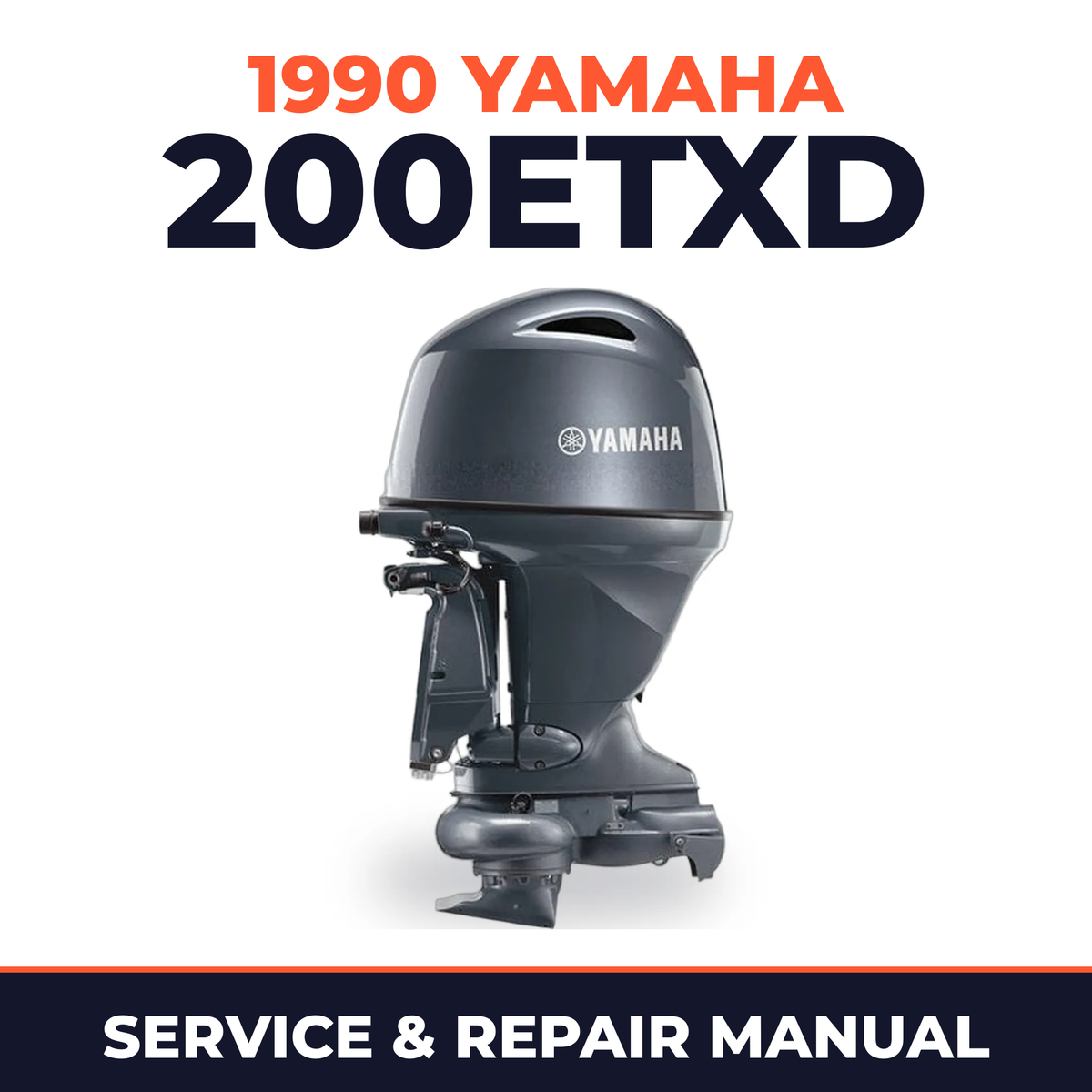 1990 Yamaha 200ETXD 2 stroke Service and Repair Manual