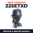 1990 Yamaha 225ETXD 2 stroke Service and Repair Manual