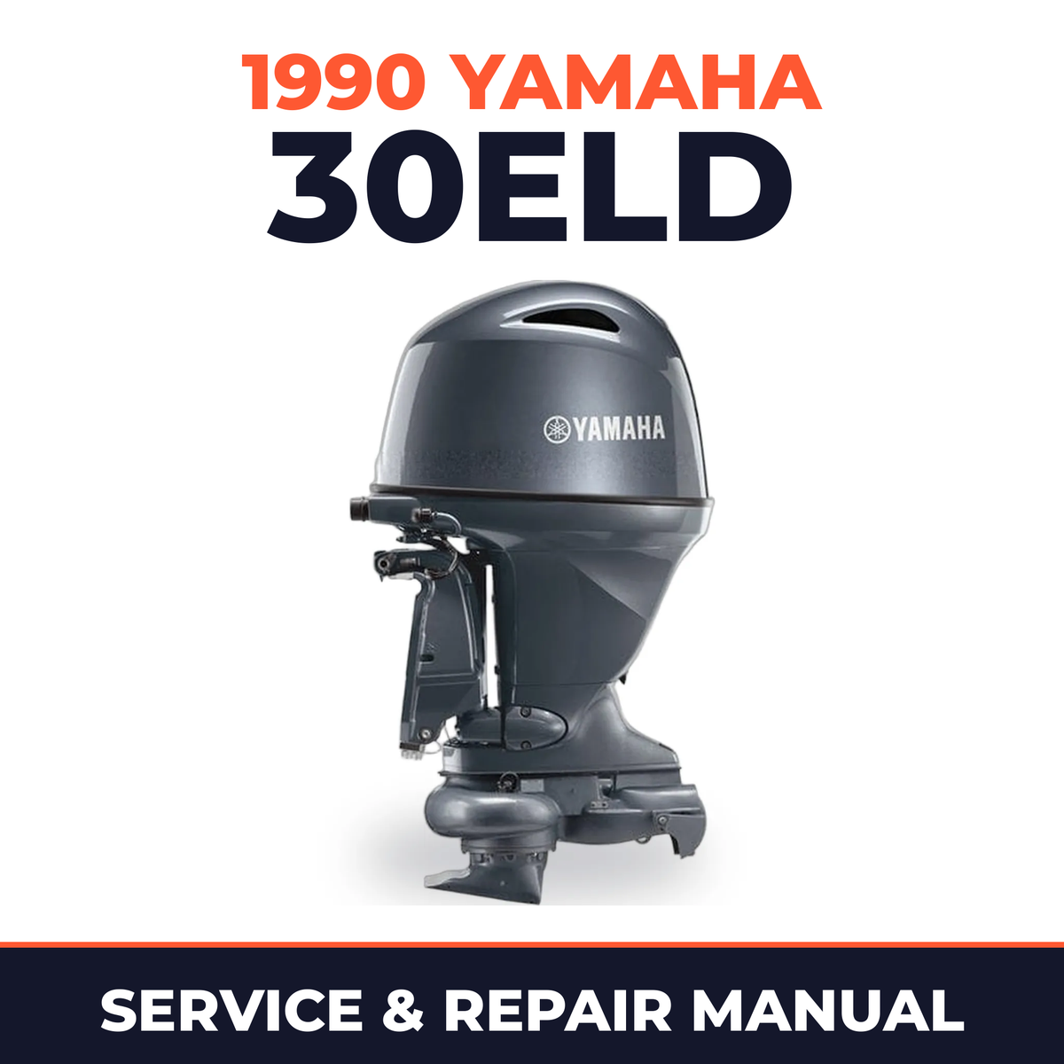1990 Yamaha 30ELD 2 stroke Service and Repair Manual