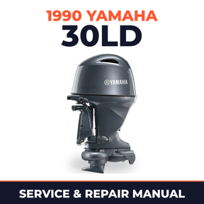 1990 Yamaha 30LD 2 stroke Service and Repair Manual