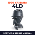 1990 Yamaha 4LD 2 stroke Service and Repair Manual