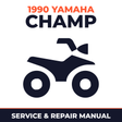 1990 Yamaha CHAMP Service and Repair Manual - ATV workshop manual cover