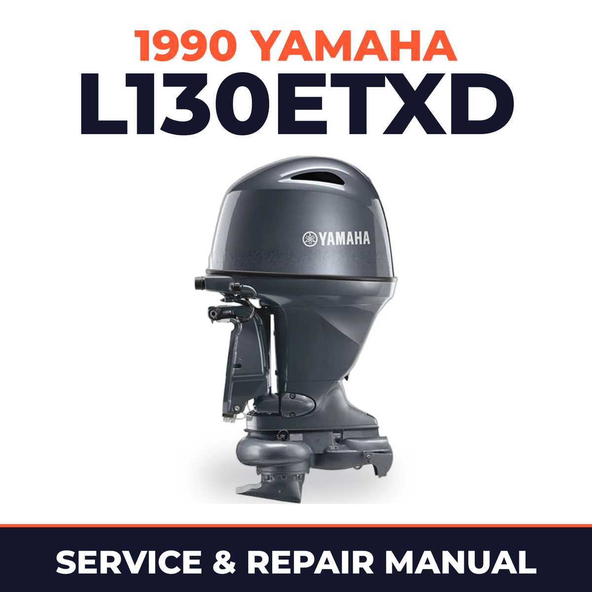 1990 Yamaha L130ETXD 2 stroke Service and Repair Manual