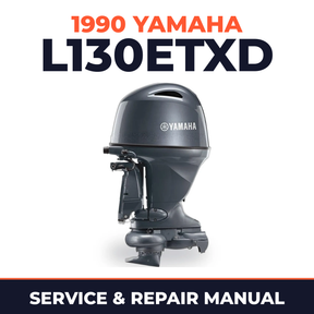 1990 Yamaha L130ETXD 2 stroke Service and Repair Manual