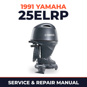 1991 Yamaha 25ELRP 2 stroke Service and Repair Manual