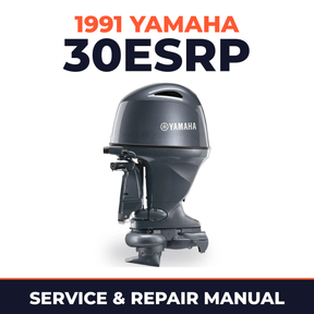 1991 Yamaha 30ESRP 2 stroke Service and Repair Manual