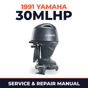 1991 Yamaha 30MLHP 2 stroke Service and Repair Manual