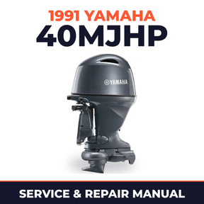 1991 Yamaha 40MJHP 2 stroke Service and Repair Manual