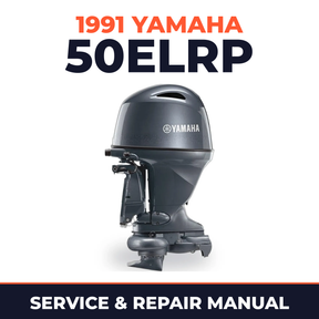 1991 Yamaha 50ELRP 2 stroke Service and Repair Manual