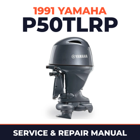 1991 Yamaha P50TLRP 2 stroke Service and Repair Manual
