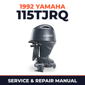 1992 Yamaha 115TJRQ 2 stroke Service and Repair Manual