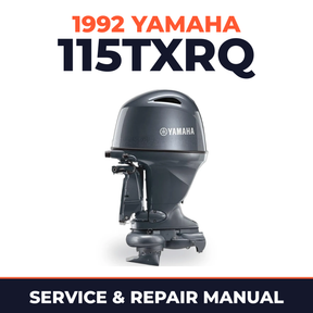 1992 Yamaha 115TXRQ 2 stroke Service and Repair Manual