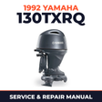 1992 Yamaha 130TXRQ 2 stroke Service and Repair Manual