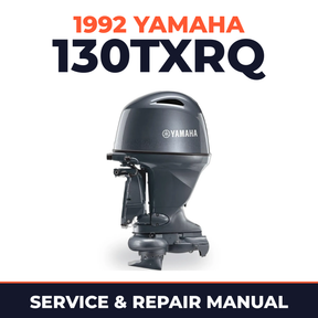 1992 Yamaha 130TXRQ 2 stroke Service and Repair Manual