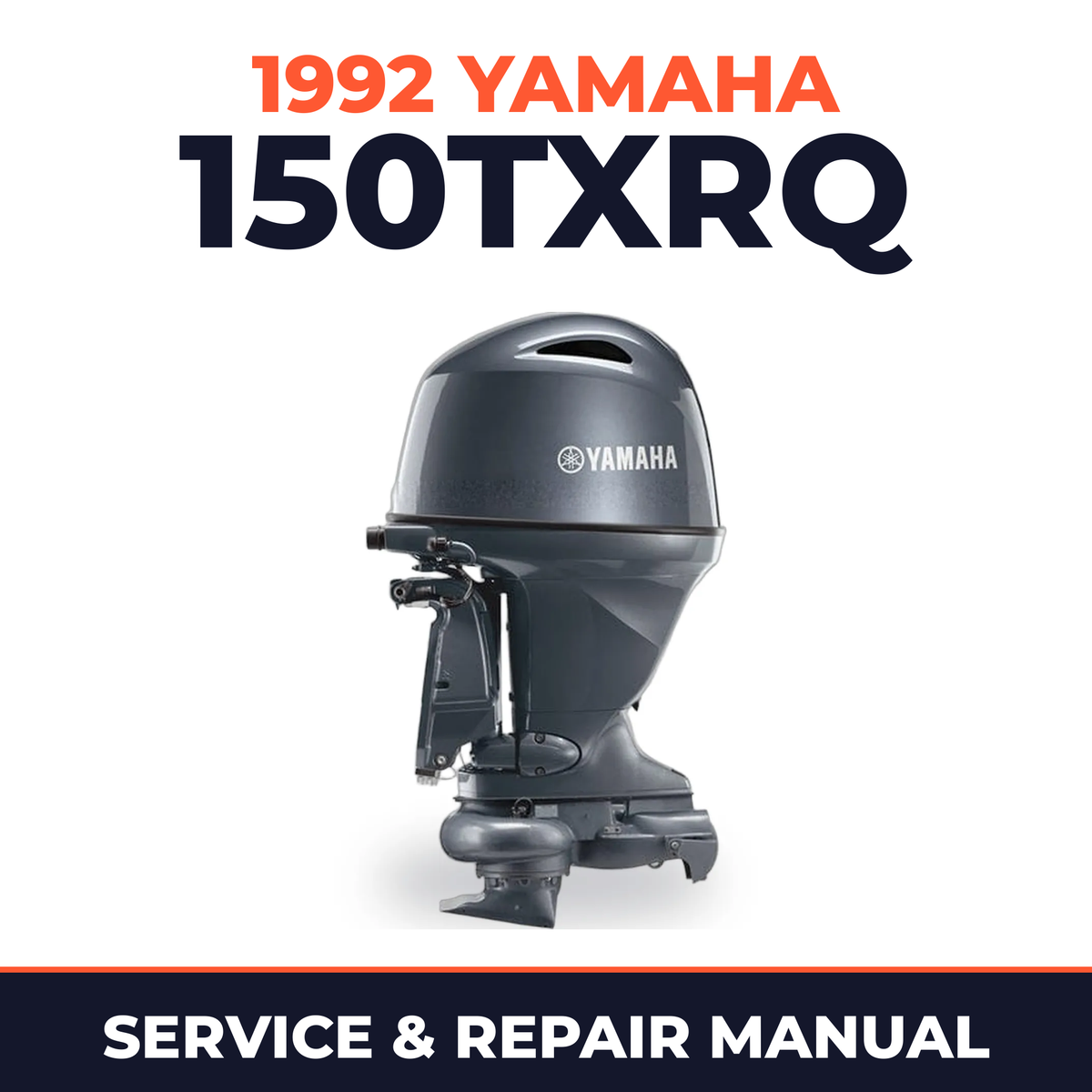 1992 Yamaha 150TXRQ 2 stroke Service and Repair Manual