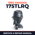 1992 Yamaha 175TLRQ 2 stroke Service and Repair Manual