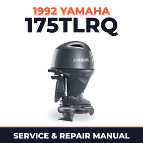 1992 Yamaha 175TLRQ 2 stroke Service and Repair Manual
