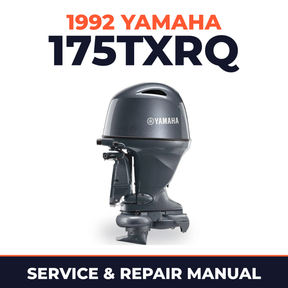 1992 Yamaha 175TXRQ 2 stroke Service and Repair Manual
