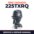 1992 Yamaha 225TXRQ 2 stroke Service and Repair Manual