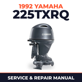 1992 Yamaha 225TXRQ 2 stroke Service and Repair Manual