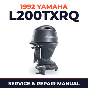 1992 Yamaha L200TXRQ 2 stroke Service and Repair Manual