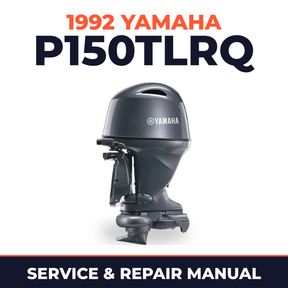 1992 Yamaha P150TLRQ 2 stroke Service and Repair Manual
