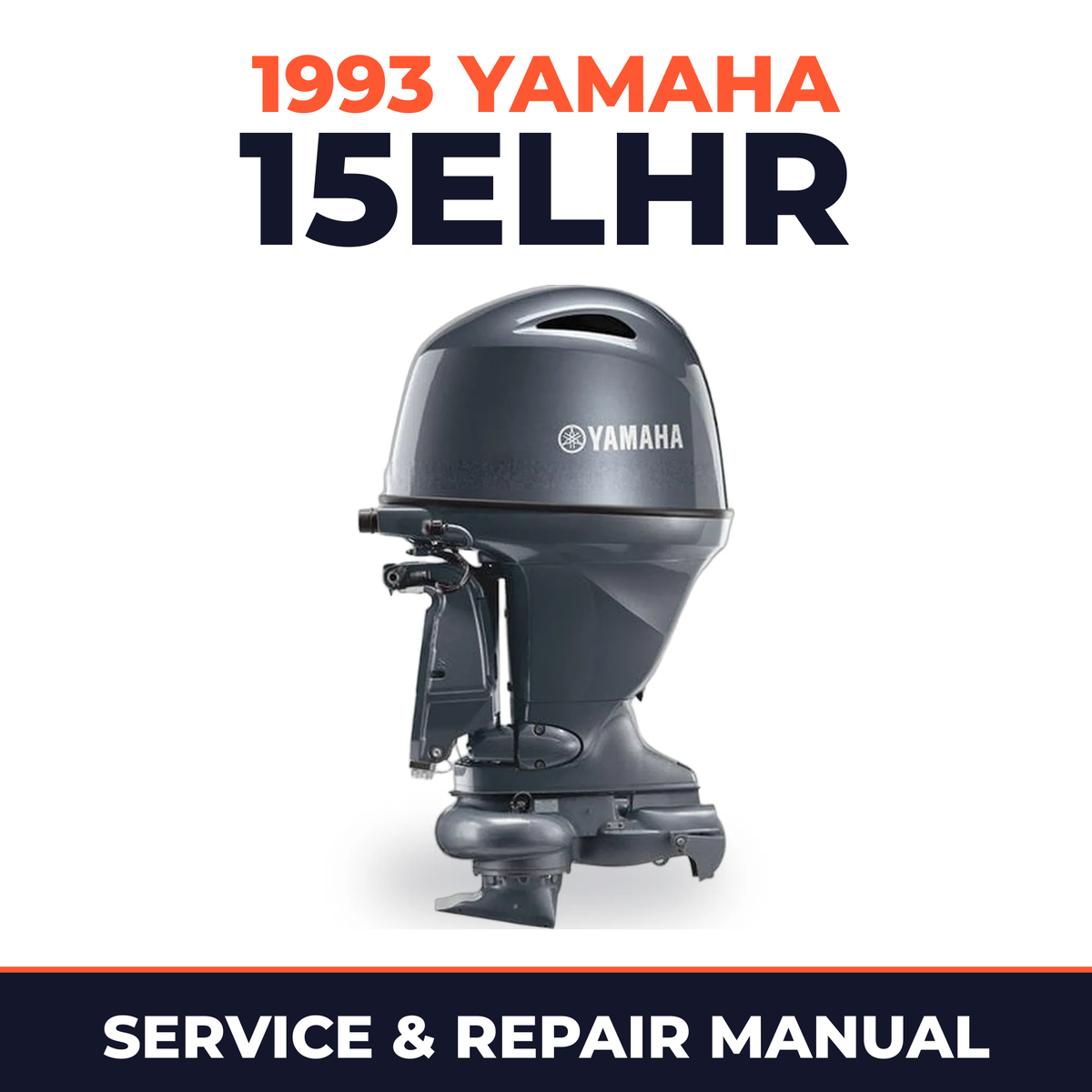 1993 Yamaha 15ELHR 2 stroke Service and Repair Manual