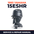 1993 Yamaha 15ESHR 2 stroke Service and Repair Manual