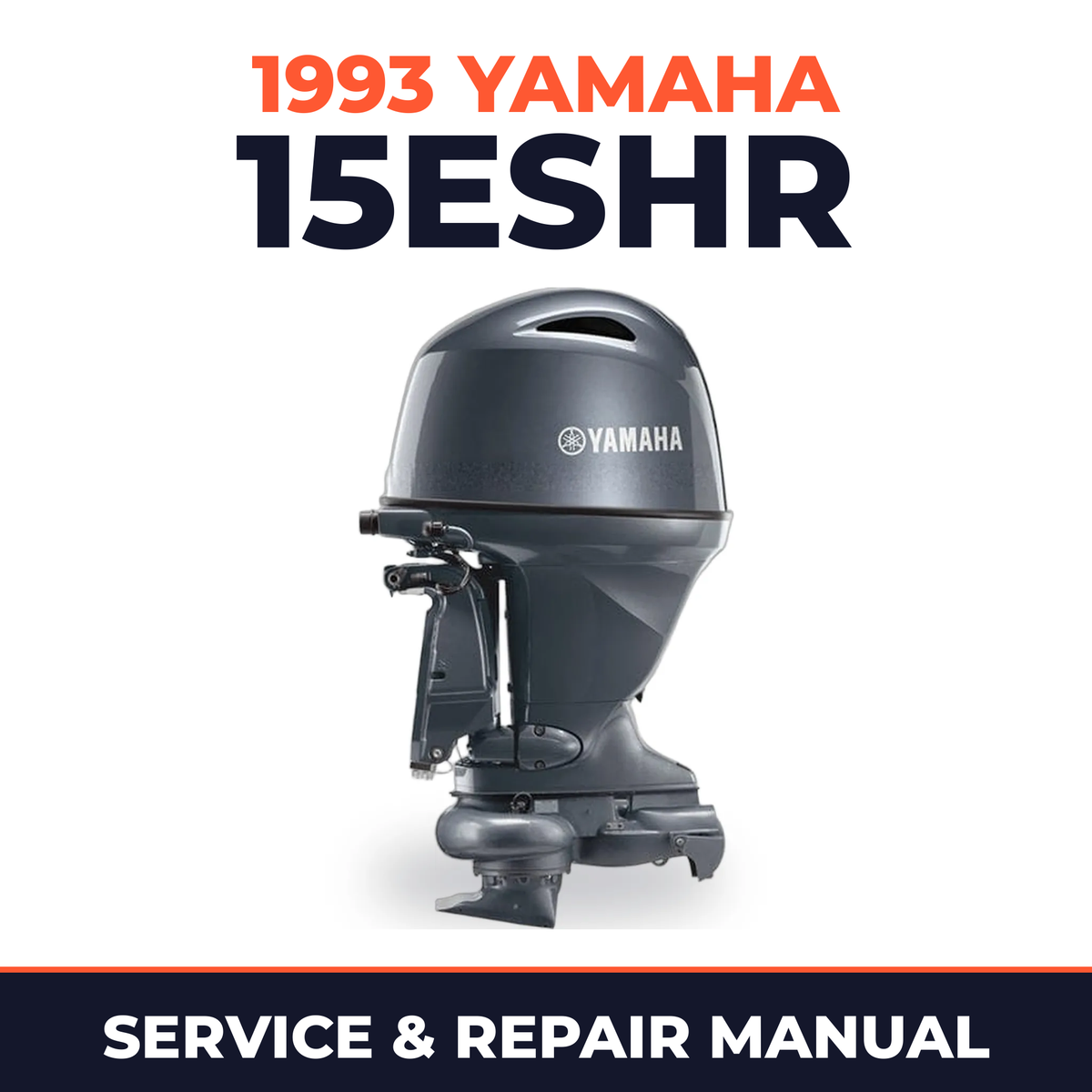 1993 Yamaha 15ESHR 2 stroke Service and Repair Manual