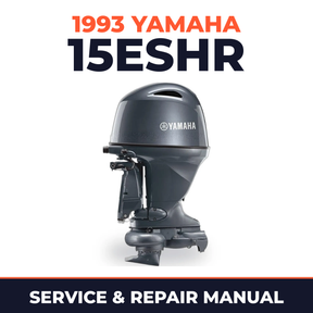 1993 Yamaha 15ESHR 2 stroke Service and Repair Manual