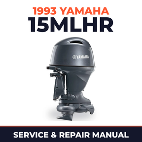 1993 Yamaha 15MLHR 2 stroke Service and Repair Manual