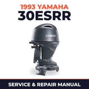 1993 Yamaha 30ESRR 2 stroke Service and Repair Manual