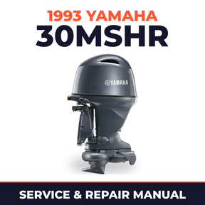 1993 Yamaha 30MSHR 2 stroke Service and Repair Manual