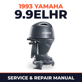 1993 Yamaha 9.9ELHR 2 stroke Service and Repair Manual