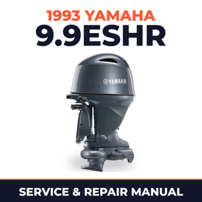 1993 Yamaha 9.9ESHR 2 stroke Service and Repair Manual