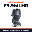 1993 Yamaha F9.9MLHR 4 stroke Service and Repair Manual
