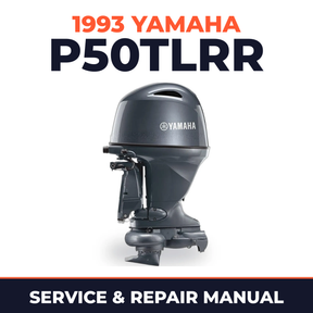 1993 Yamaha P50TLRR 2 stroke Service and Repair Manual